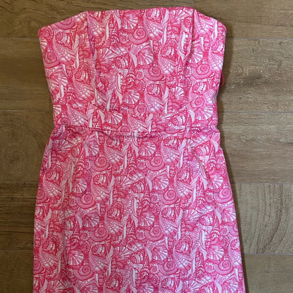 Vineyard Vines Pink shell dress, size 4